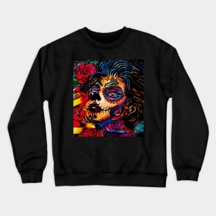 catrina orange Crewneck Sweatshirt